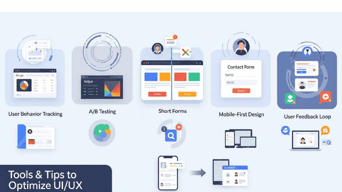 Tools & Tips to Optimize UI/UX for Better Conversions