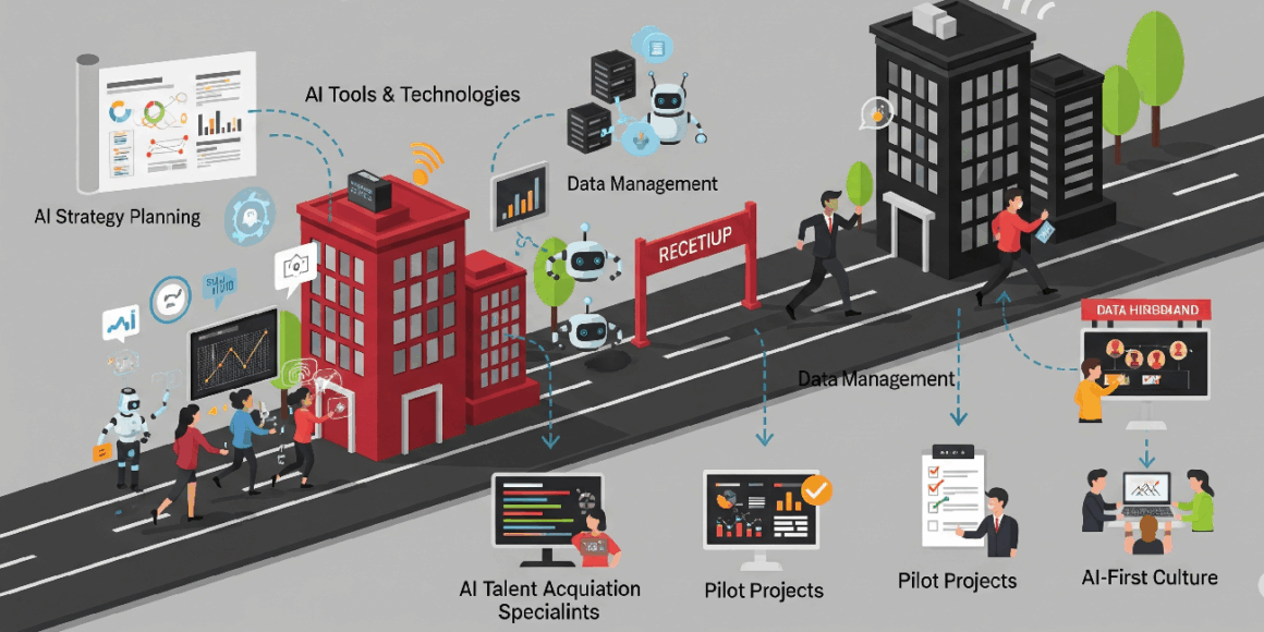 How to Catch Up & Surpass Your Competition with AI in Business