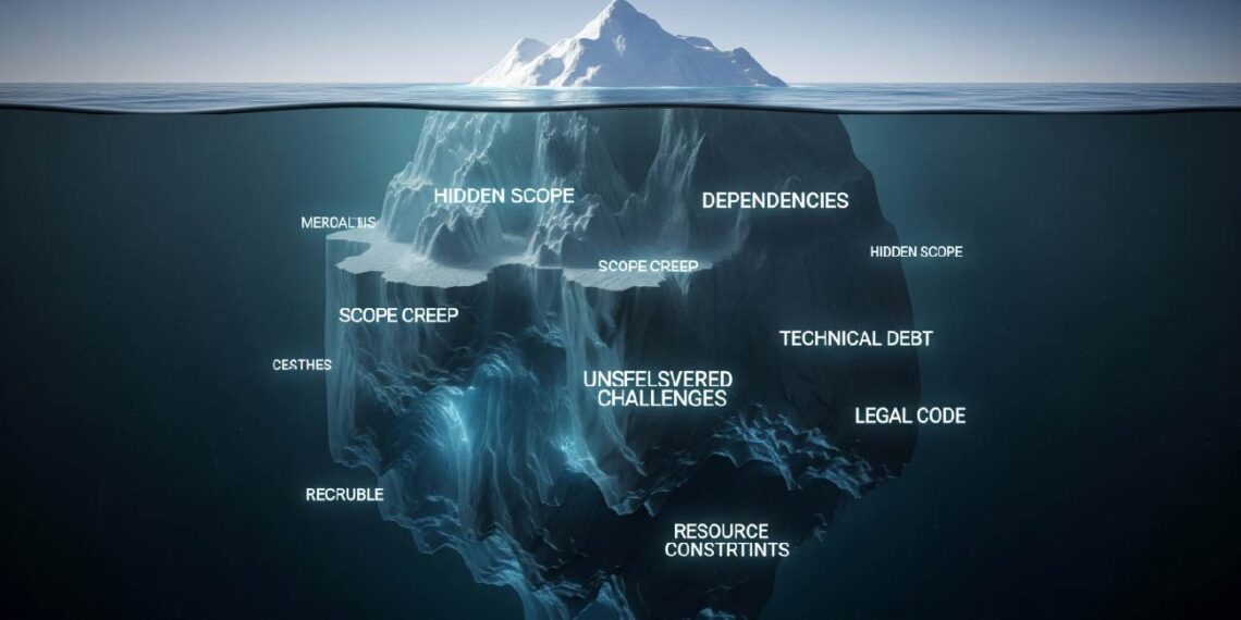 The Iceberg Effect In Software Projects: Timeline Is Wrong