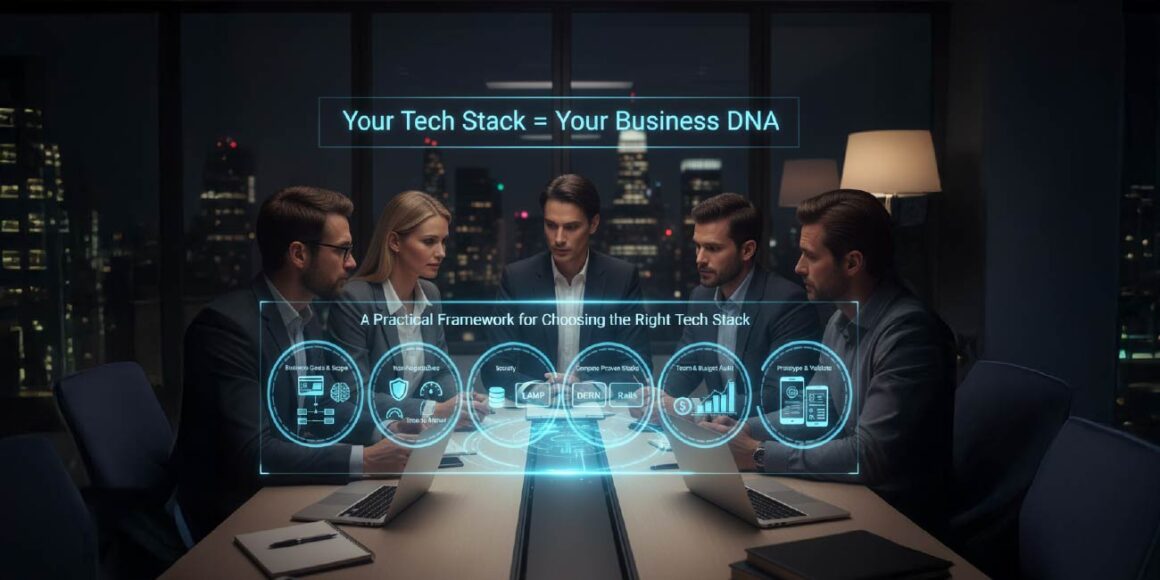 Choosing the right tech stack